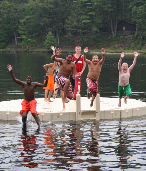 swim rafts for lakes